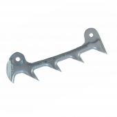 Упоры зубчатые